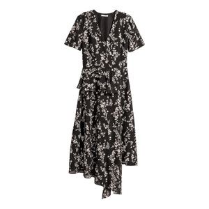 H&M Chiffon Dress with Flounce